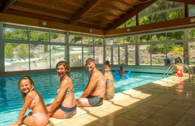 Camping Chateau de Boisson Indoor Swimming Pool