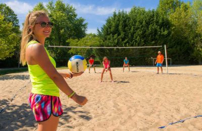 Camping Domaine d'Eurolac Beach Volleyball