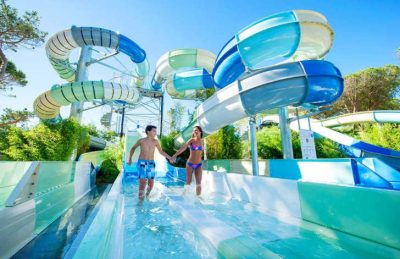 Camping le Castellas Swimming Pool Slides