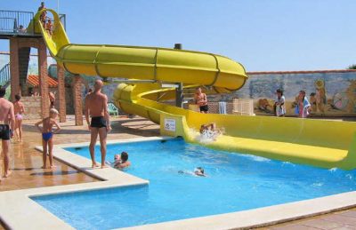 Camping Le Neptune Swimming Pool Slides