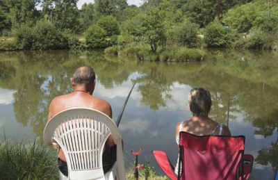 Camping Le Val d'Ussel Lake Fishing
