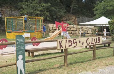 Camping Le Val d'Ussel Play Area