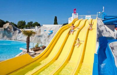 Camping les Charmettes Pool Waterslides