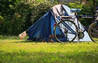 Camping L'Isle Verte Pitch Tent Camping