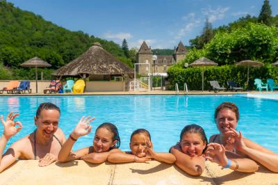 Camping Chateau du Gibanel Swimming Pool