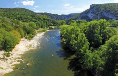 L'Ardechois Campsite River