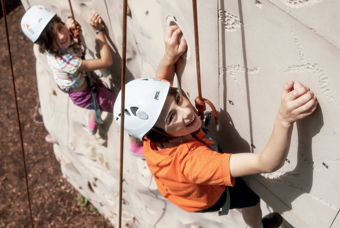 Domaine des Ormes Climbing Wall